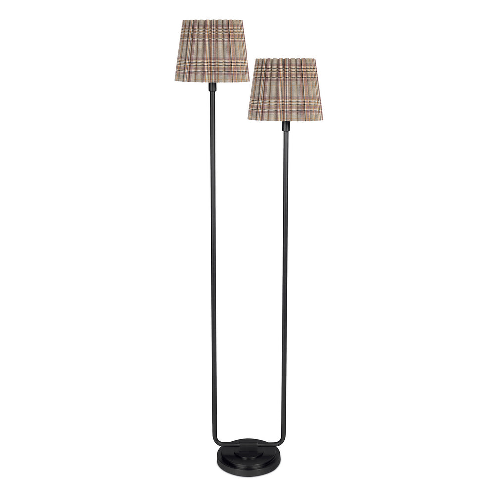 Regina Andrew Canada - Two Light Floor Lamp - Polly - Blackened Brass- Union Lighting Luminaires Decor