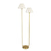 Regina Andrew Canada - Two Light Floor Lamp - Polly - Natural Brass- Union Lighting Luminaires Decor