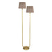 Regina Andrew Canada - Two Light Floor Lamp - Polly - Natural Brass- Union Lighting Luminaires Decor
