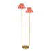Regina Andrew Canada - Two Light Floor Lamp - Polly - Natural Brass- Union Lighting Luminaires Decor