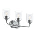 Progress Canada - Three Light Bath Vanity - Ilia - Polished Chrome- Union Lighting Luminaires Decor