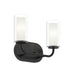 Progress Canada - Two Light Bath Vanity - Mack - Matte Black- Union Lighting Luminaires Decor