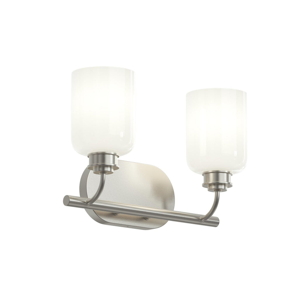 Progress Canada - Two Light Bath Vanity - Reines - Brushed Nickel- Union Lighting Luminaires Decor