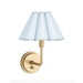 Regina Andrew Canada - One Light Wall Sconce - Polly - Natural Brass- Union Lighting Luminaires Decor