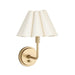 Regina Andrew Canada - One Light Wall Sconce - Polly - Natural Brass- Union Lighting Luminaires Decor