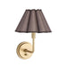 Regina Andrew Canada - One Light Wall Sconce - Polly - Natural Brass- Union Lighting Luminaires Decor