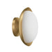 Regina Andrew Canada - One Light Wall Sconce - Bond - Natural Brass- Union Lighting Luminaires Decor