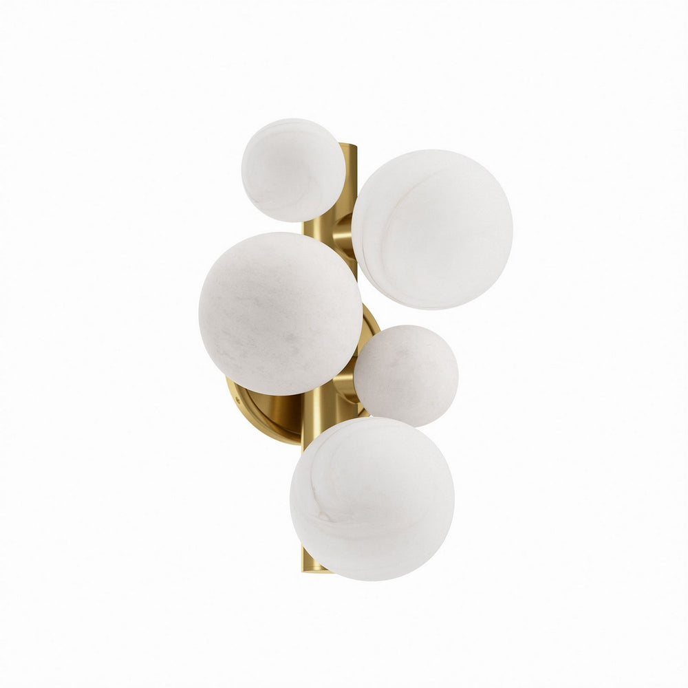 Regina Andrew Canada - LED Wall Sconce - Sofia - Natural Brass- Union Lighting Luminaires Decor