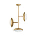 Regina Andrew Canada - Three Light Pendant - Bond - Natural Brass- Union Lighting Luminaires Decor