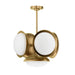 Regina Andrew Canada - Five Light Pendant - Bond - Natural Brass- Union Lighting Luminaires Decor