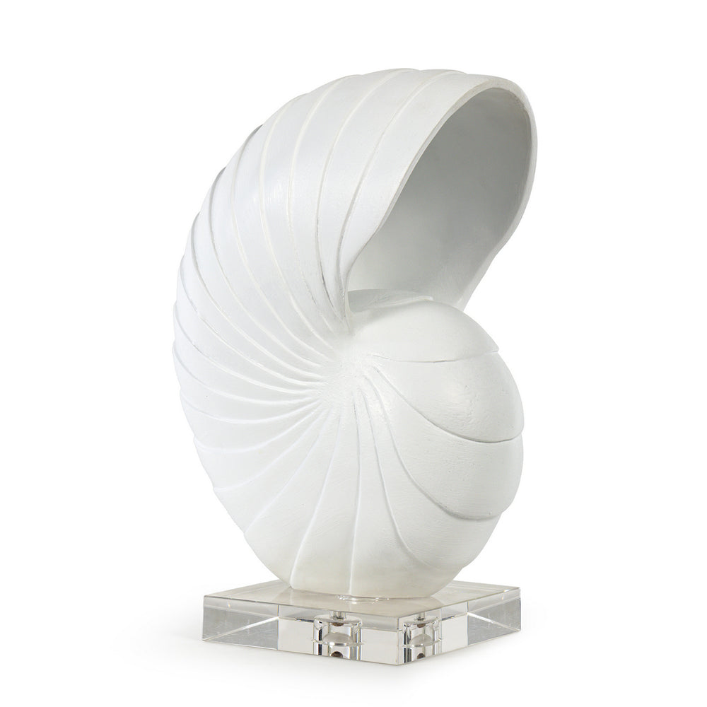 Regina Andrew Canada - Sculpture - Nautilus Shell - White- Union Lighting Luminaires Decor