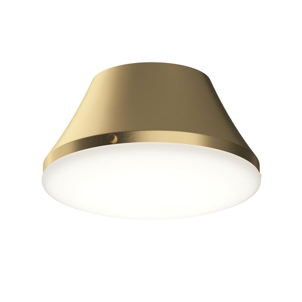 Progress Canada - Two Light Flush Mount - Avra - Brushed Gold- Union Lighting Luminaires Decor