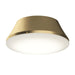 Progress Canada - Three Light Flush Mount - Avra - Brushed Gold- Union Lighting Luminaires Decor