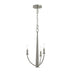 Progress Canada - Three Light Chandelier - Jheni - Brushed Nickel- Union Lighting Luminaires Decor
