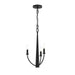 Progress Canada - Three Light Chandelier - Jheni - Matte Black- Union Lighting Luminaires Decor