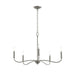Progress Canada - Five Light Chandelier - Ilia - Brushed Nickel- Union Lighting Luminaires Decor