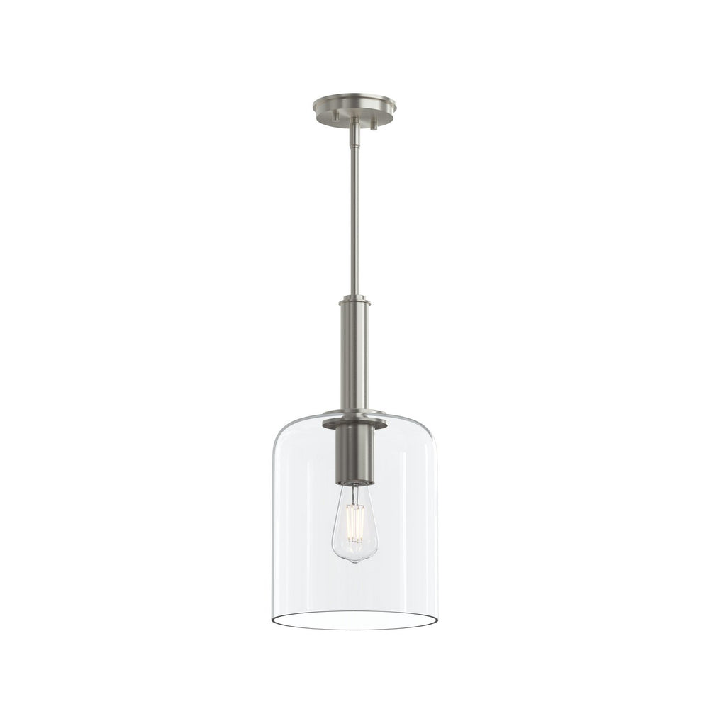Progress Canada - One Light Pendant - Reines - Brushed Nickel- Union Lighting Luminaires Decor