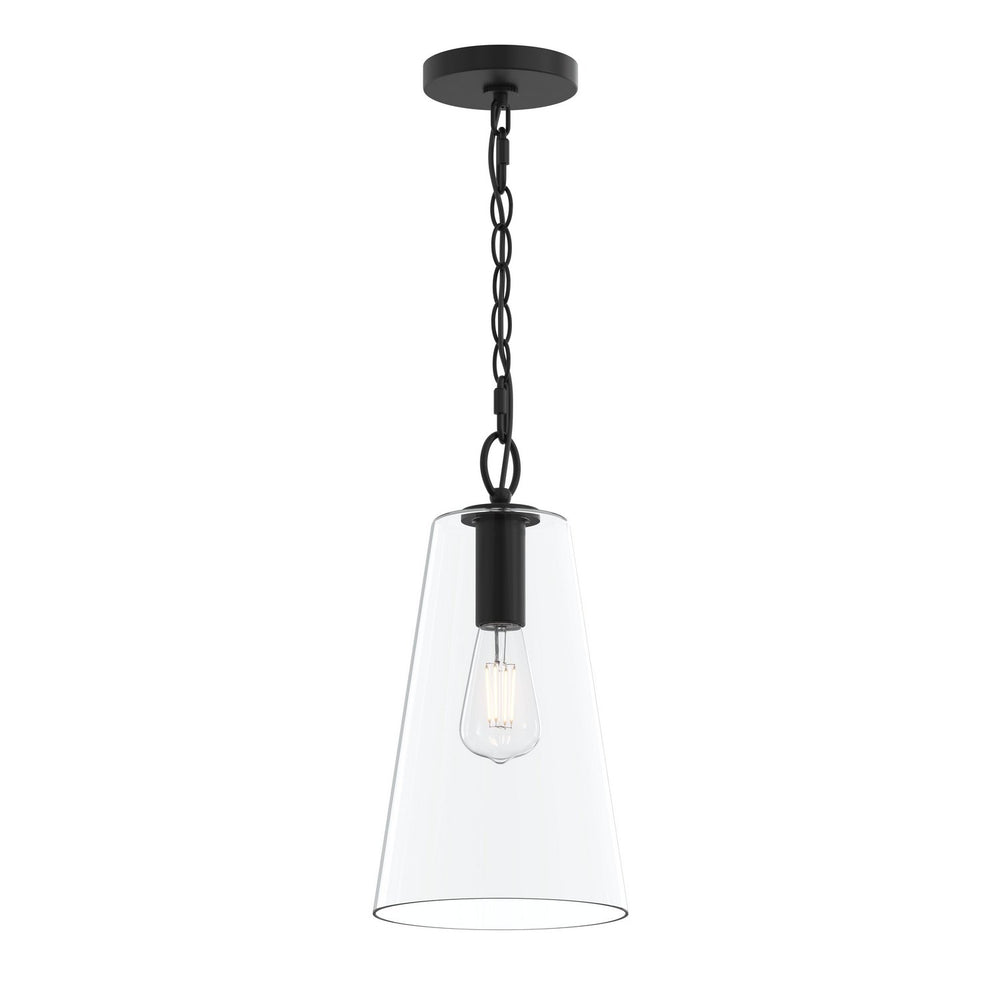Progress Canada - One Light Pendant - Jheni - Matte Black- Union Lighting Luminaires Decor