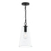 Progress Canada - One Light Pendant - Jheni - Matte Black- Union Lighting Luminaires Decor