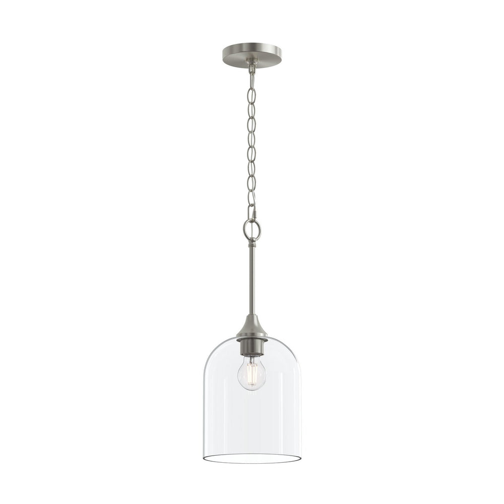 Progress Canada - One Light Pendant - Ilia - Brushed Nickel- Union Lighting Luminaires Decor