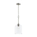 Progress Canada - One Light Pendant - Ilia - Brushed Nickel- Union Lighting Luminaires Decor