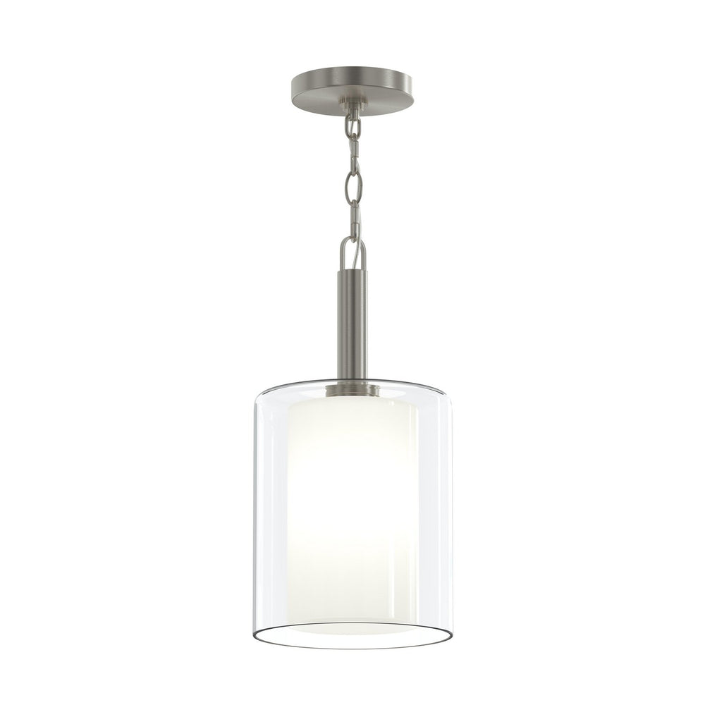 Progress Canada - One Light Pendant - Mack - Brushed Nickel- Union Lighting Luminaires Decor