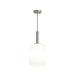 Progress Canada - One Light Pendant - Reines - Brushed Nickel- Union Lighting Luminaires Decor