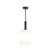 Progress Canada - One Light Pendant - Reines - Matte Black- Union Lighting Luminaires Decor