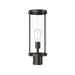 Progress Canada - One Light Outdoor Post Mount - Kagen - Antique Bronze- Union Lighting Luminaires Decor