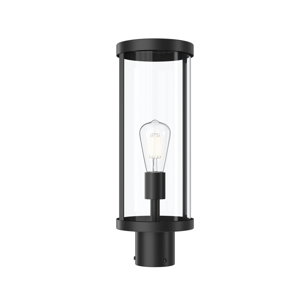 Progress Canada - One Light Outdoor Post Mount - Kagen - Matte Black- Union Lighting Luminaires Decor