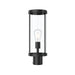 Progress Canada - One Light Outdoor Post Mount - Kagen - Matte Black- Union Lighting Luminaires Decor