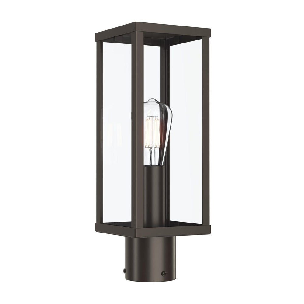 Progress Canada - One Light Outdoor Post Mount - Ryle - Antique Bronze- Union Lighting Luminaires Decor