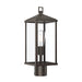 Progress Canada - One Light Outdoor Post Mount - Cantley - Antique Bronze- Union Lighting Luminaires Decor