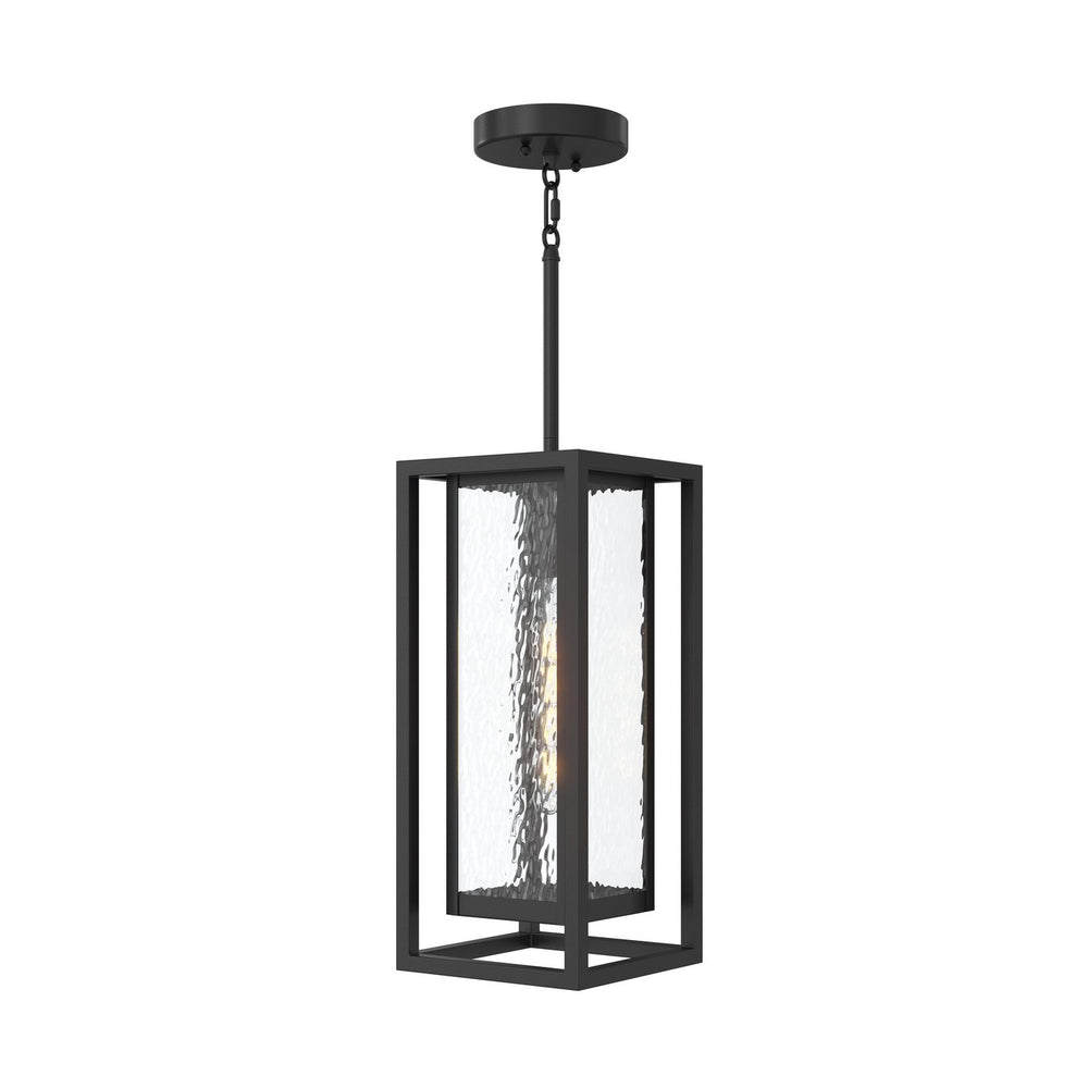Progress Canada - One Light Outdoor Pendant - Shaw - Textured Black- Union Lighting Luminaires Decor