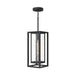 Progress Canada - One Light Outdoor Pendant - Shaw - Textured Black- Union Lighting Luminaires Decor