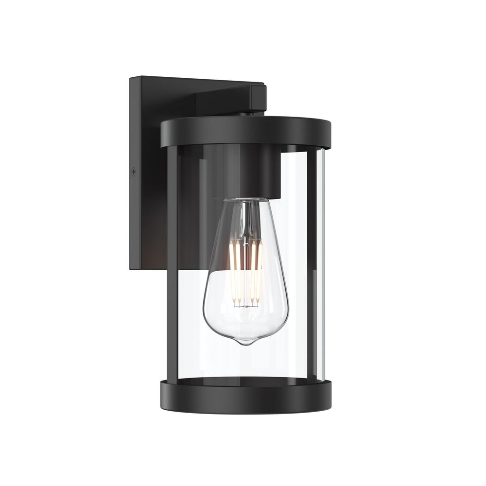 Progress Canada - One Light Outdoor Wall Mount - Kagen - Matte Black- Union Lighting Luminaires Decor