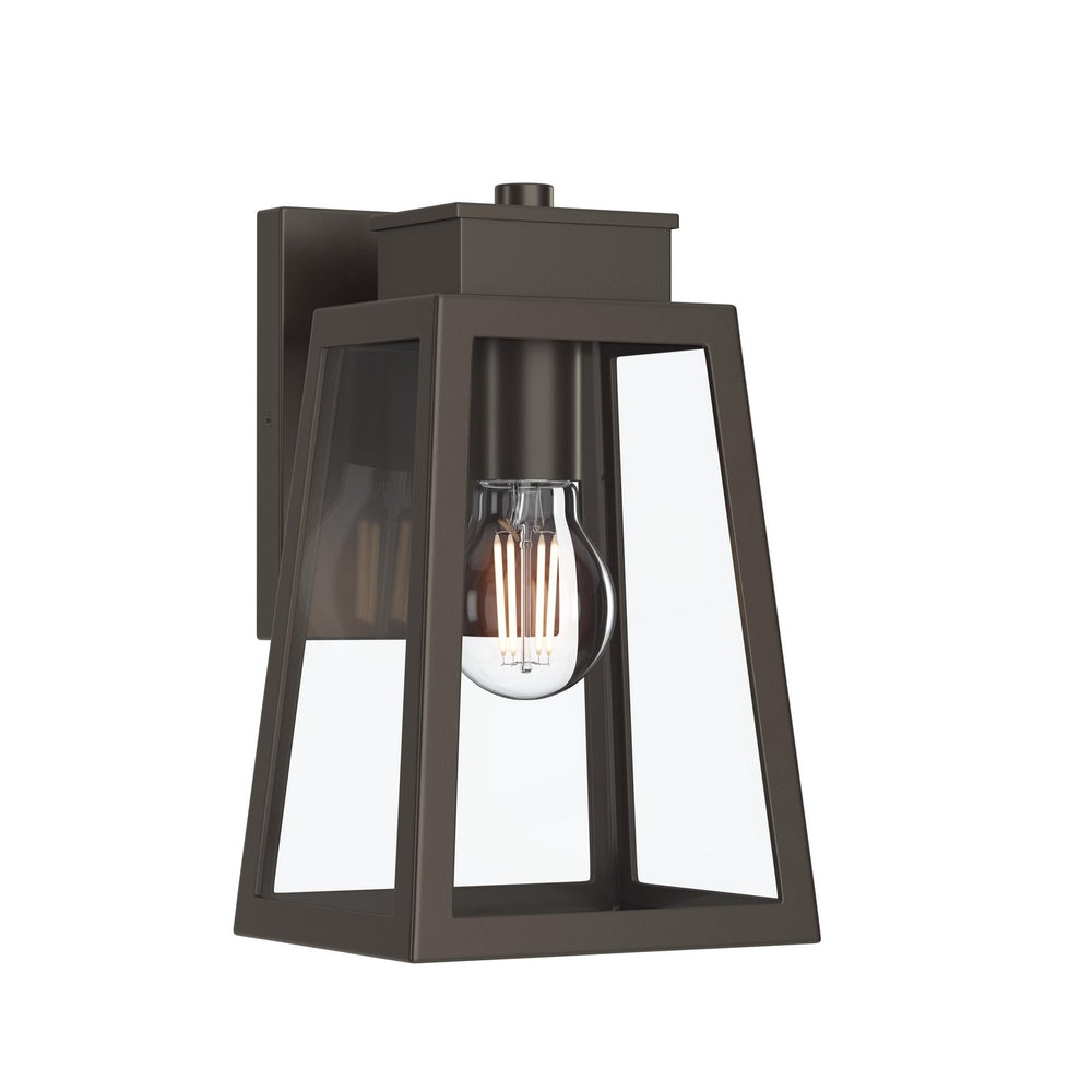 Progress Canada - One Light Outdoor Wall Mount - Hedry - Antique Bronze- Union Lighting Luminaires Decor