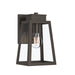 Progress Canada - One Light Outdoor Wall Mount - Hedry - Antique Bronze- Union Lighting Luminaires Decor