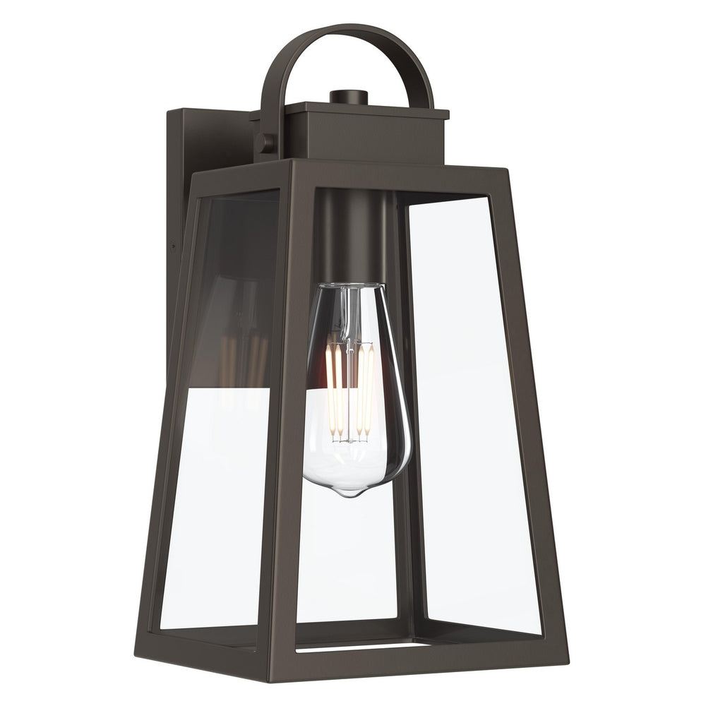 Progress Canada - One Light Outdoor Wall Mount - Hedry - Antique Bronze- Union Lighting Luminaires Decor
