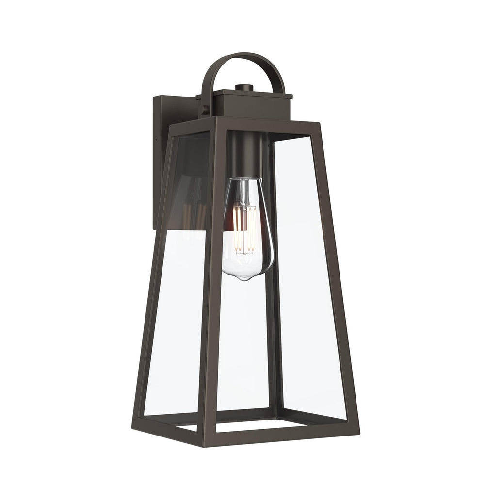 Progress Canada - One Light Outdoor Wall Mount - Hedry - Antique Bronze- Union Lighting Luminaires Decor