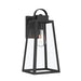 Progress Canada - One Light Outdoor Wall Mount - Hedry - Matte Black- Union Lighting Luminaires Decor