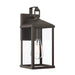 Progress Canada - One Light Outdoor Wall Mount - Cantley - Antique Bronze- Union Lighting Luminaires Decor