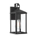 Progress Canada - One Light Outdoor Wall Mount - Cantley - Matte Black- Union Lighting Luminaires Decor