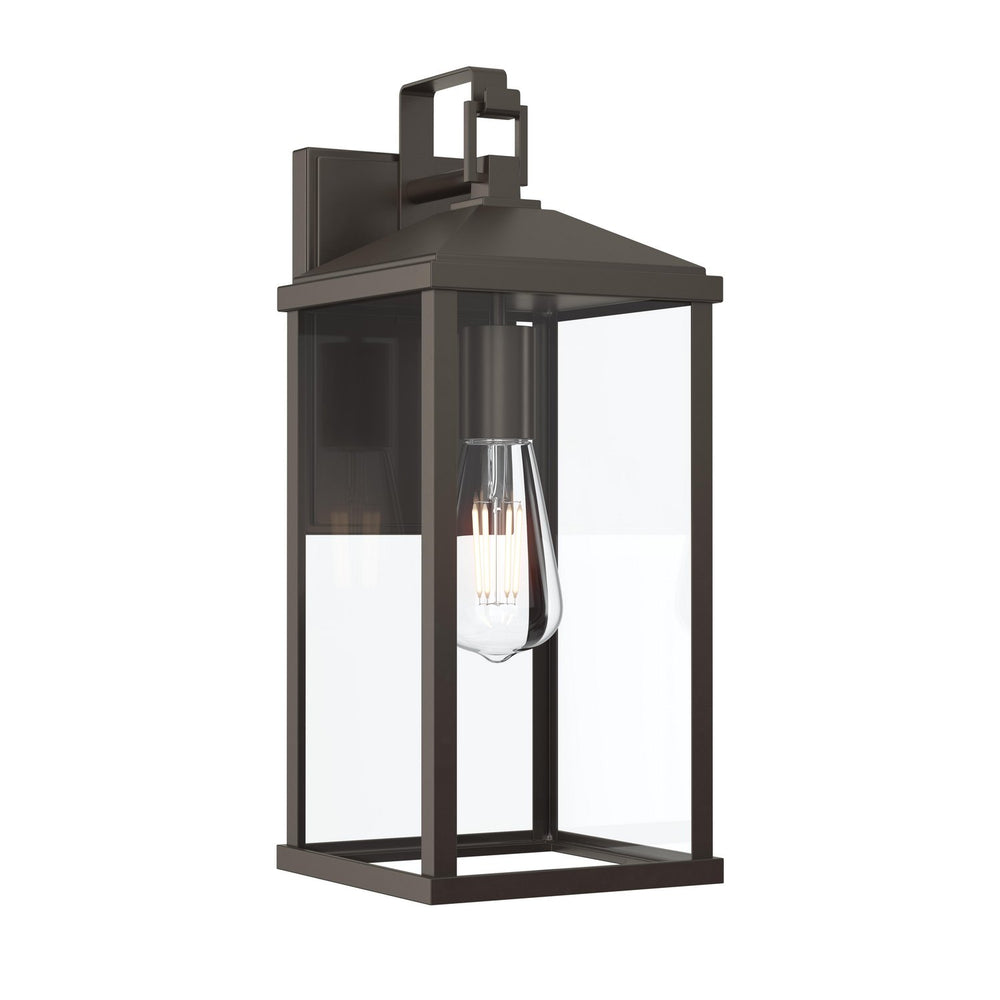 Progress Canada - One Light Outdoor Wall Mount - Cantley - Antique Bronze- Union Lighting Luminaires Decor
