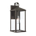 Progress Canada - One Light Outdoor Wall Mount - Cantley - Antique Bronze- Union Lighting Luminaires Decor