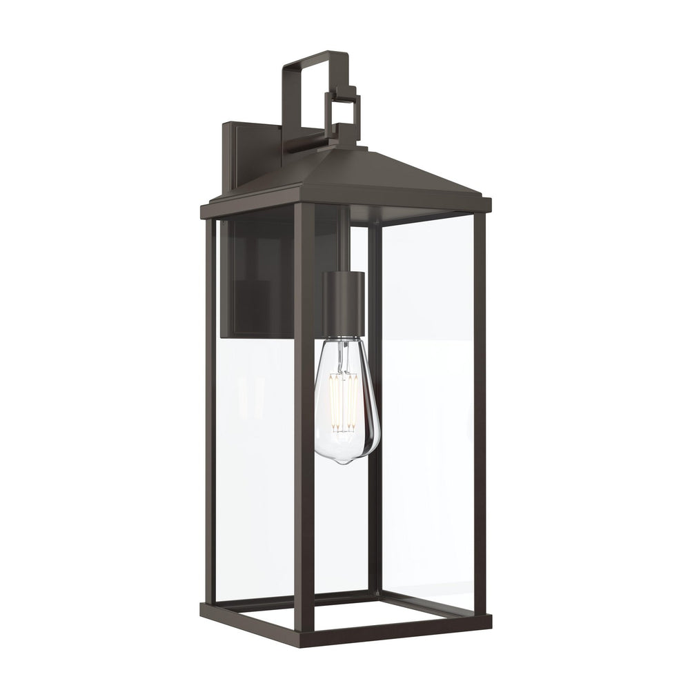 Progress Canada - One Light Outdoor Wall Mount - Cantley - Antique Bronze- Union Lighting Luminaires Decor