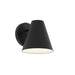 Progress Canada - One Light Outdoor Wall Mount - Mik - Matte Black- Union Lighting Luminaires Decor