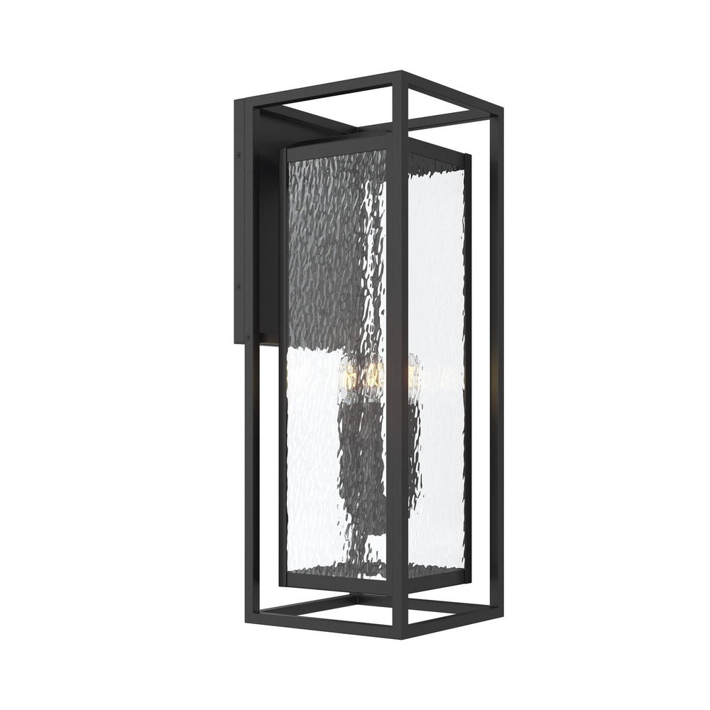 Progress Canada - One Light Outdoor Wall Mount - Shaw - Textured Black- Union Lighting Luminaires Decor