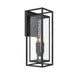 Progress Canada - One Light Outdoor Wall Mount - Shaw - Textured Black- Union Lighting Luminaires Decor