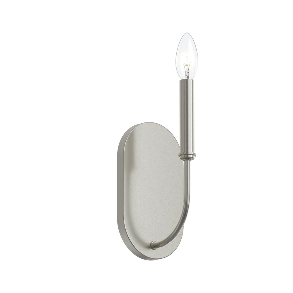 Progress Canada - One Light Wall Sconce - Reines - Brushed Nickel- Union Lighting Luminaires Decor